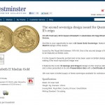 Westminster Collection Sovereigns