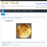 Gold World article