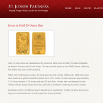 St Joseph Partners Using copied PAMP Suisse Fortuna 10 gram Gold Bar