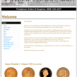 imperial coins  full screenshot of homepage