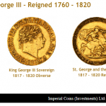 imperial coins george III sov image