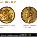 imperial coins george IV sov image